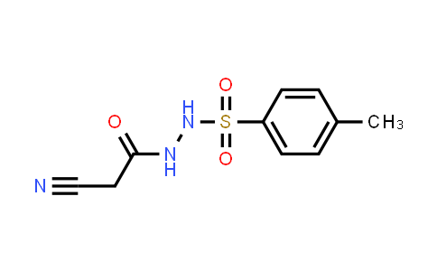 2-cyano-N'-(p-tolylsulfonyl)acetohydrazide