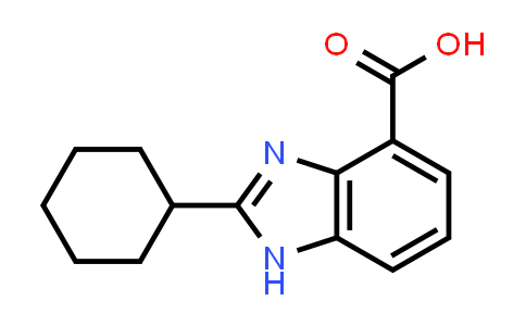 2-Cyclohexyl-1H-benzoimidazole-4-carboxylic acid
