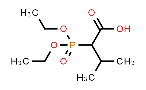2-diethoxyphosphoryl-3-methyl-butanoic acid