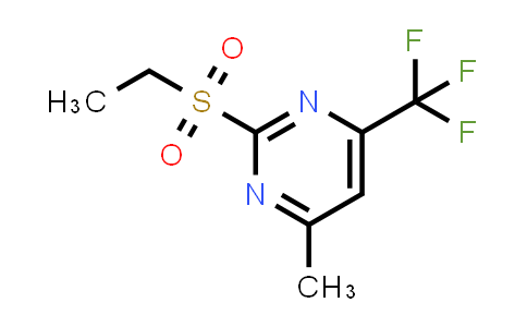 2-ethylsulfonyl-4-methyl-6-(trifluoromethyl)pyrimidine