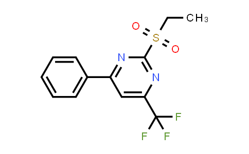 2-ethylsulfonyl-4-phenyl-6-(trifluoromethyl)pyrimidine