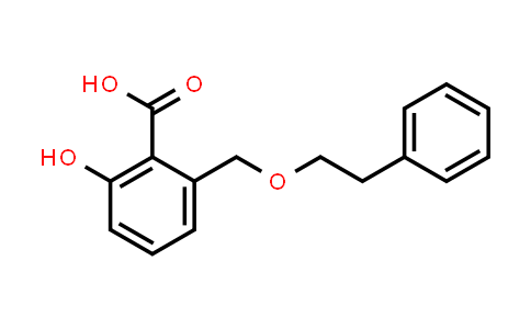 2-Hydroxy-6-phenethyloxymethyl-benzoic acid