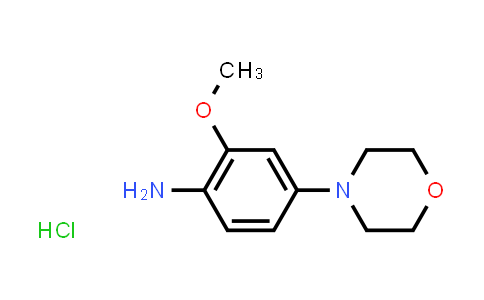 2-Methoxy-4-morpholino-aniline hydrochloride