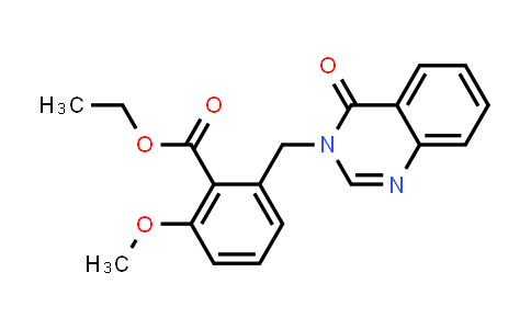 2-Methoxy-6-(4-oxo-4H-quinazolin-3-ylmethyl)-benzoic acid ethyl ester