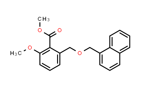 2-Methoxy-6-(naphthalen-1-ylmethoxymethyl)-benzoic acid methyl ester