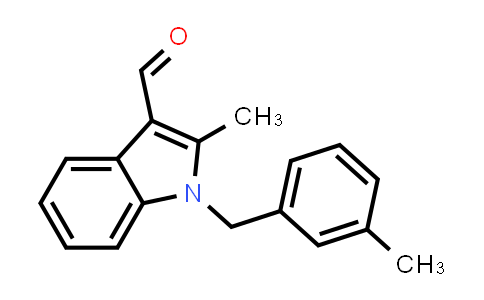 2-methyl-1-(m-tolylmethyl)indole-3-carbaldehyde