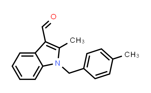 2-methyl-1-(p-tolylmethyl)indole-3-carbaldehyde