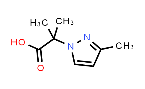 2-Methyl-2-(3-methyl-1H-pyrazol-1-yl)propanoic acid