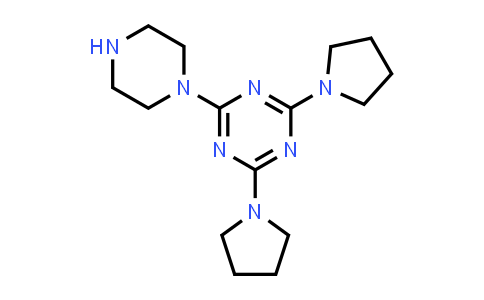 2-piperazin-1-yl-4,6-dipyrrolidin-1-yl-1,3,5-triazine