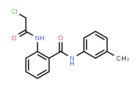 2-[(2-chloroacetyl)amino]-N-(m-tolyl)benzamide