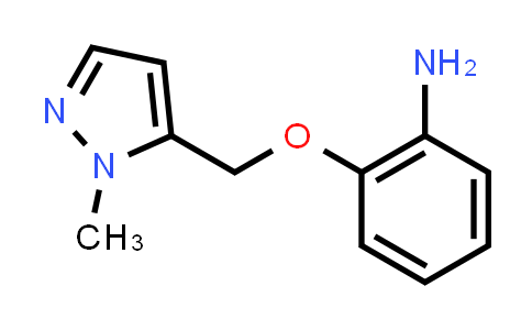 2-[(2-methylpyrazol-3-yl)methoxy]aniline