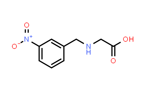 2-[(3-nitrophenyl)methylamino]acetic acid