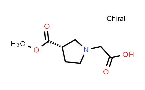 2-[(3S)-3-Methoxycarbonylpyrrolidin-1-yl]acetic acid