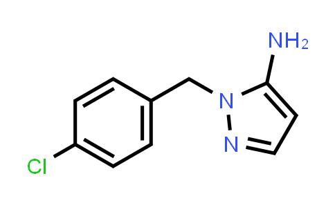2-[(4-chlorophenyl)methyl]pyrazol-3-amine