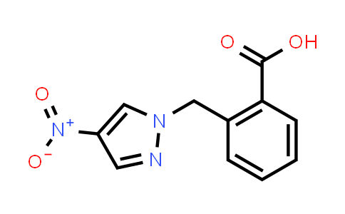 2-[(4-Nitro-1H-pyrazol-1-yl)methyl]benzoic acid