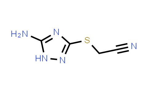2-[(5-Amino-1H-1,2,4-triazol-3-yl)sulfanyl]acetonitrile
