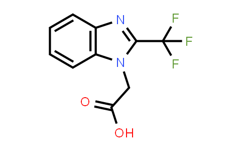 2-[2-(Trifluoromethyl)benzimidazol-1-yl]acetic acid