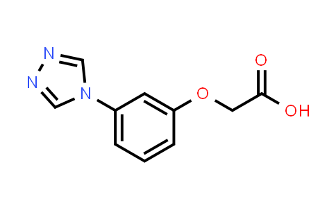 2-[3-(1,2,4-triazol-4-yl)phenoxy]acetic acid