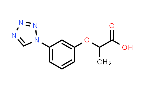 2-[3-(1H-Tetraazol-1-yl)phenoxy]propanoic acid