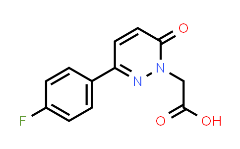 2-[3-(4-fluorophenyl)-6-oxo-pyridazin-1-yl]acetic acid