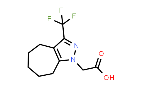 2-[3-(Trifluoromethyl)-5,6,7,8-tetrahydro-4H-cyclohepta[c]pyrazol-1-yl]acetic acid