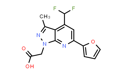 2-[4-(Difluoromethyl)-6-(2-furyl)-3-methyl-pyrazolo[3,4-b]pyridin-1-yl]acetic acid