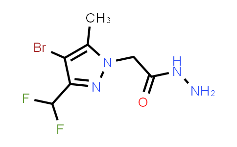 2-[4-bromo-3-(difluoromethyl)-5-methyl-pyrazol-1-yl]acetohydrazide