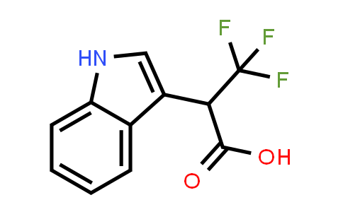 3,3,3-Trifluoro-2-(1H-indol-3-yl)-propionic acid