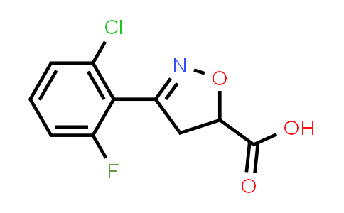 3-(2-Chloro-6-fluoro-phenyl)-4,5-dihydroisoxazole-5-carboxylic acid