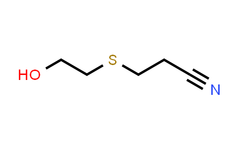 3-(2-Hydroxyethylsulfanyl)propanenitrile