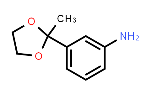 3-(2-methyl-1,3-dioxolan-2-yl)aniline