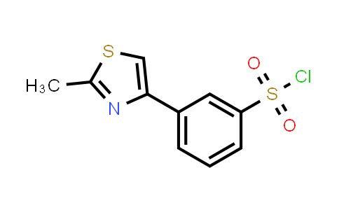 3-(2-methylthiazol-4-yl)benzenesulfonyl chloride