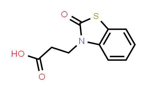 3-(2-Oxo-1,3-benzothiazol-3-yl)propanoic acid