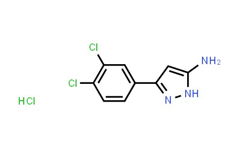 3-(3,4-Dichlorophenyl)-1H-pyrazol-5-amine hydrochloride