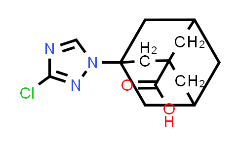3-(3-Chloro-1H-1,2,4-triazol-1-yl)adamantane-1-carboxylic acid