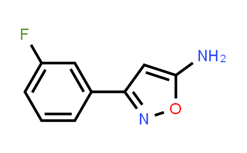3-(3-Fluoro-phenyl)-isoxazol-5-ylamine