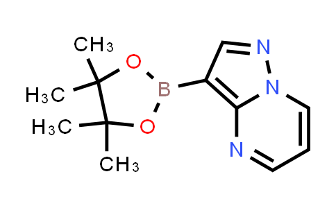 3-(4,4,5,5-Tetramethyl-1,3,2-dioxaborolan-2-yl)pyrazolo[1,5-a]pyrimidine