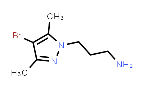 3-(4-bromo-3,5-dimethyl-pyrazol-1-yl)propan-1-amine