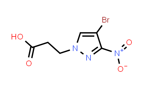 3-(4-Bromo-3-nitro-1H-pyrazol-1-yl)propanoic acid