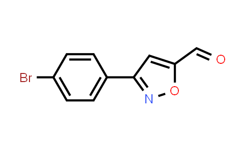 3-(4-bromophenyl)isoxazole-5-carbaldehyde