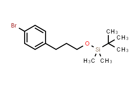 3-(4-Bromophenyl)propoxy-tert-butyl-dimethylsilane