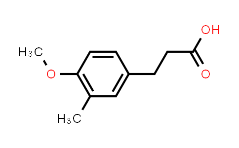 3-(4-methoxy-3-methyl-phenyl)propanoic acid