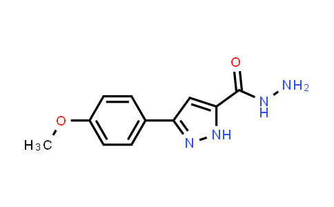 3-(4-methoxyphenyl)-1H-pyrazole-5-carbohydrazide