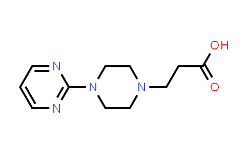3-(4-pyrimidin-2-ylpiperazin-1-yl)propanoic acid