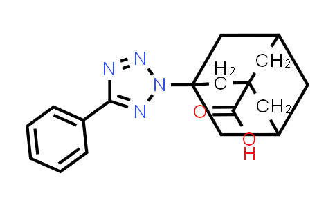 3-(5-Phenyl-2H-tetraazol-2-yl)adamantane-1-carboxylic acid