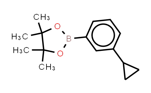 3-(Cyclopropyl) phenyl boronic acid pinacol ester