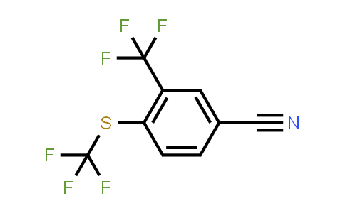 3-(Trifluoromethyl)-4-(trifluoromethylthio)benzonitrile