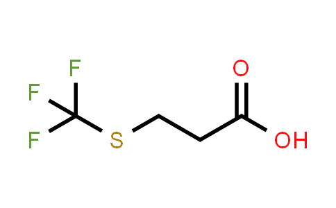 3-(Trifluoromethylsulfanyl)propanoic acid