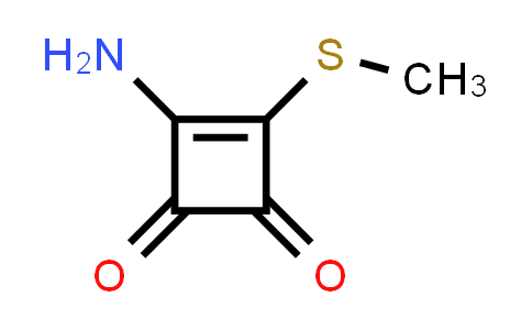 3-Amino-4-methylsulfanyl-cyclobut-3-ene-1,2-dione