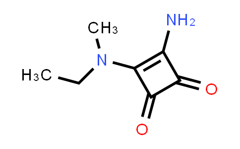 3-Amino-4-[ethyl(methyl)amino]cyclobut-3-ene-1,2-dione